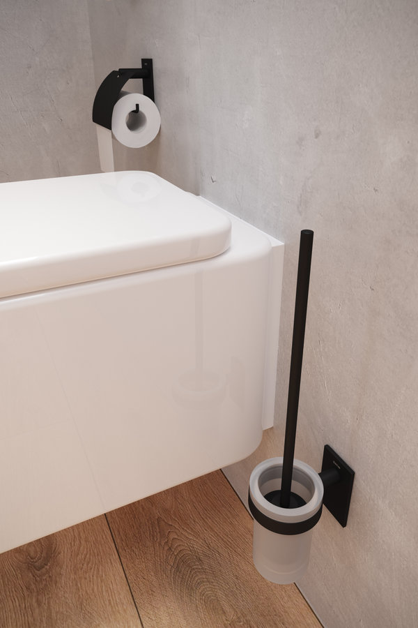 Bath+ Stick accessoires zwart voor badkamer